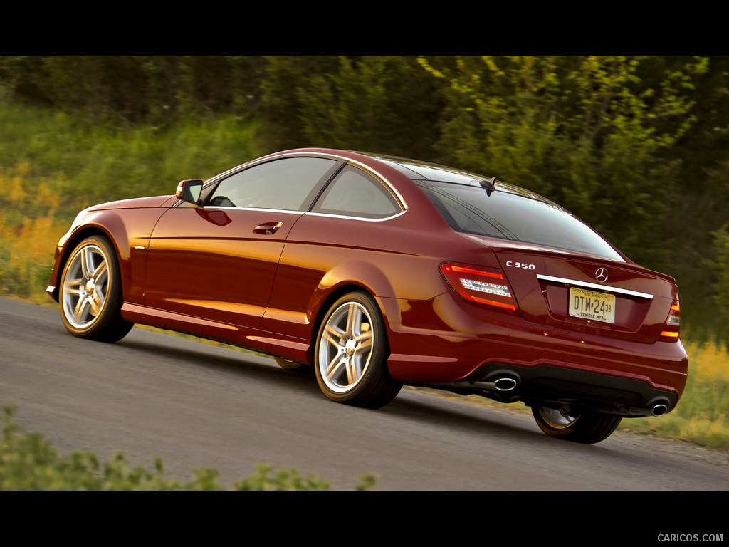 Mercedes-Benz C-Class Coupe (2012) C350  - Rear 