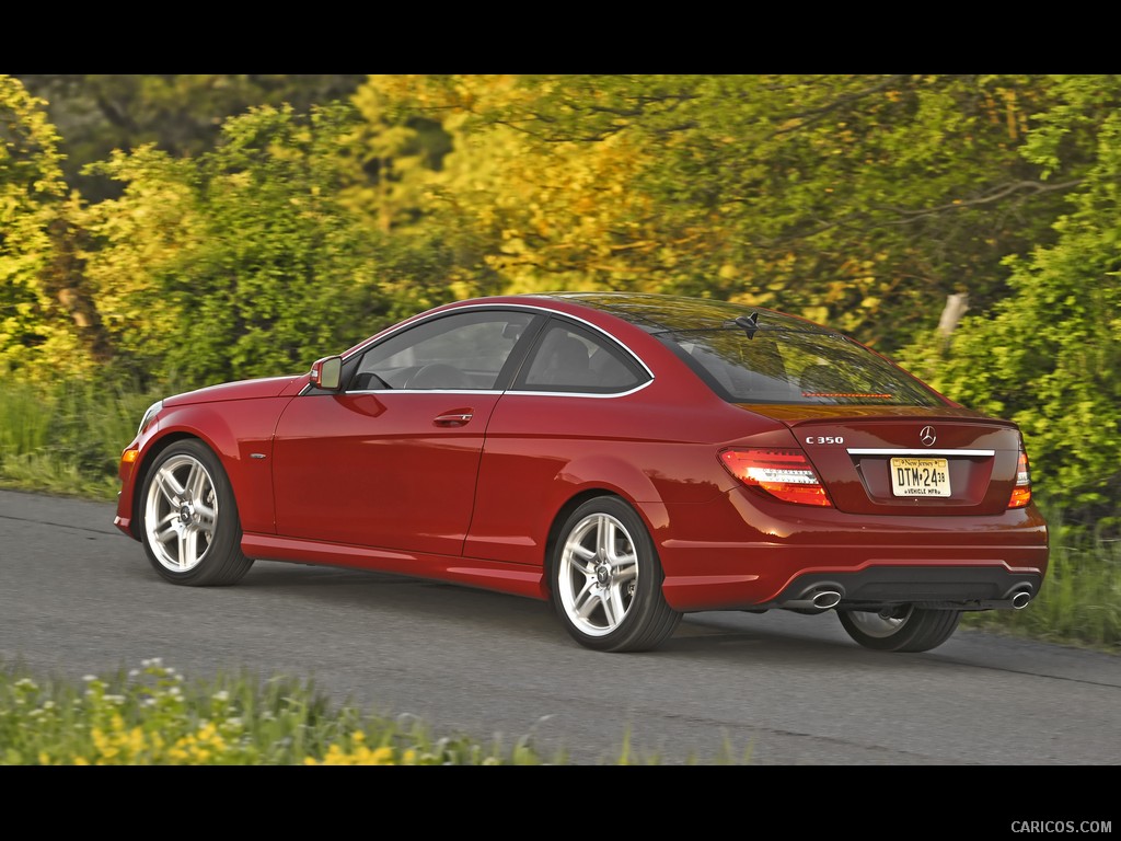 Mercedes-Benz C-Class Coupe (2012) C350  - Side