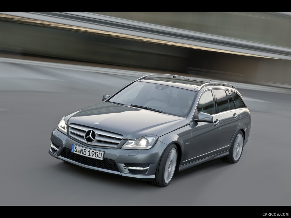 Mercedes-Benz C-Class Estate (2012)  - Front Left Quarter 