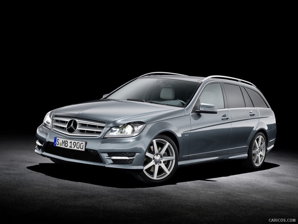 Mercedes-Benz C-Class Estate (2012)  - Front Left Quarter 