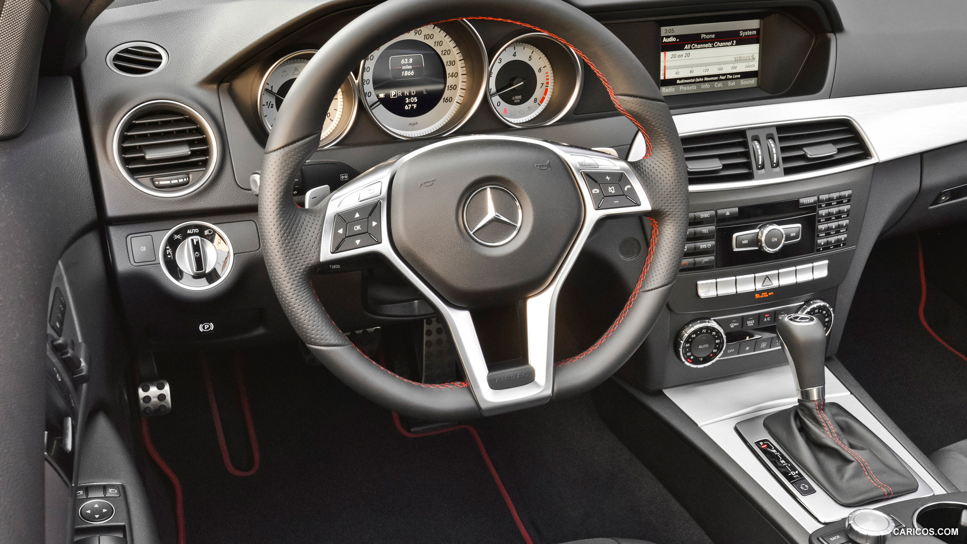 Mercedes-Benz C250 Coupe (2013)  - Interior, #80 of 86