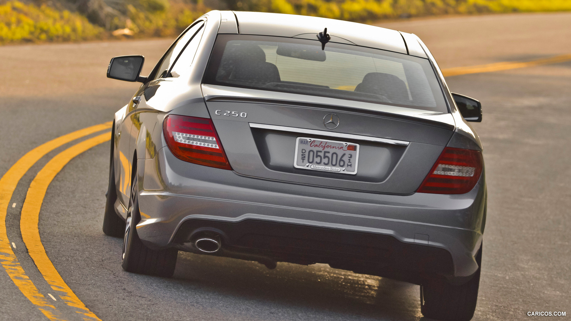 Mercedes-Benz C250 Coupe (2013)  - Rear, #50 of 86