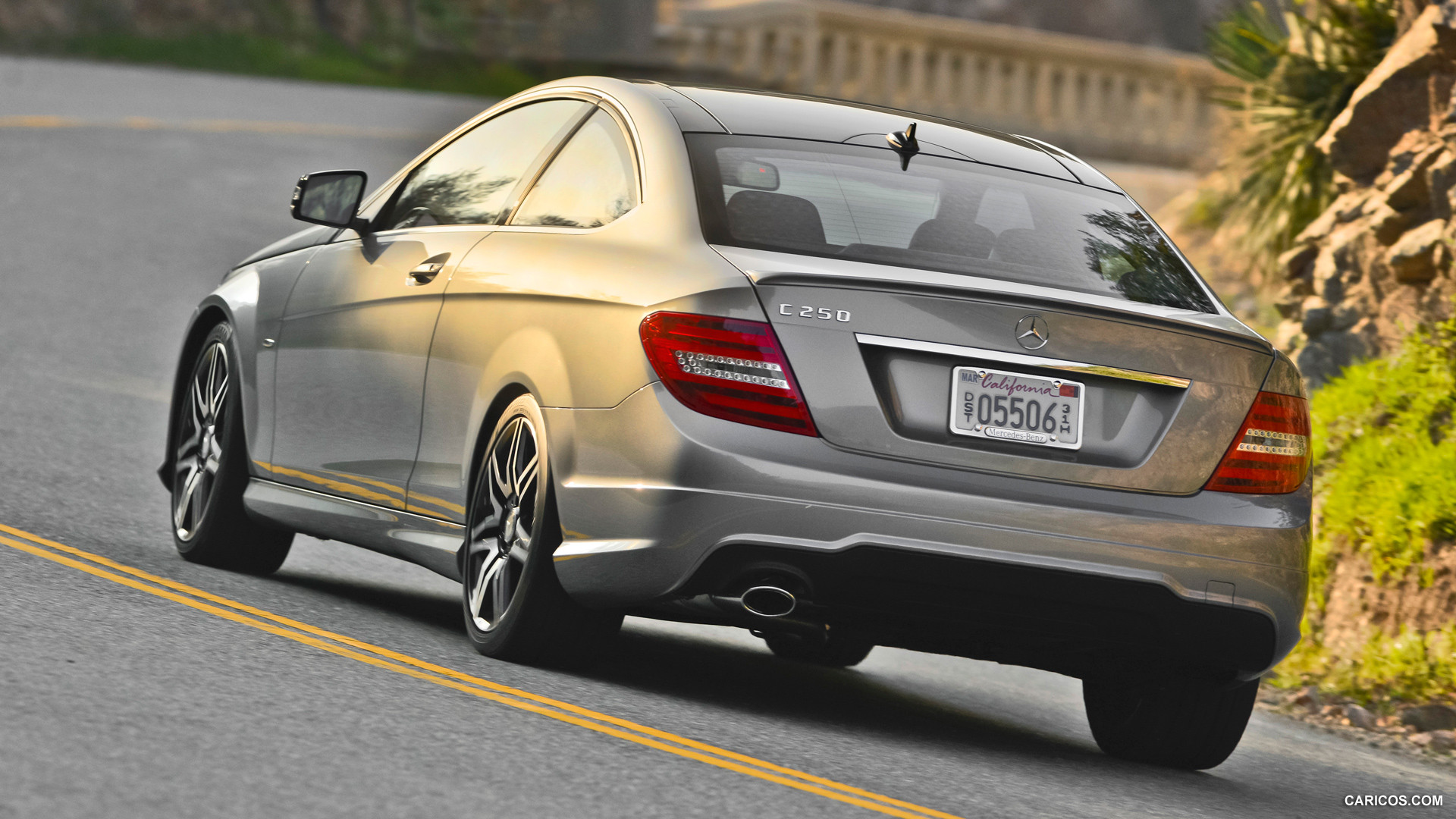 Mercedes-Benz C250 Coupe (2013)  - Rear, #60 of 86