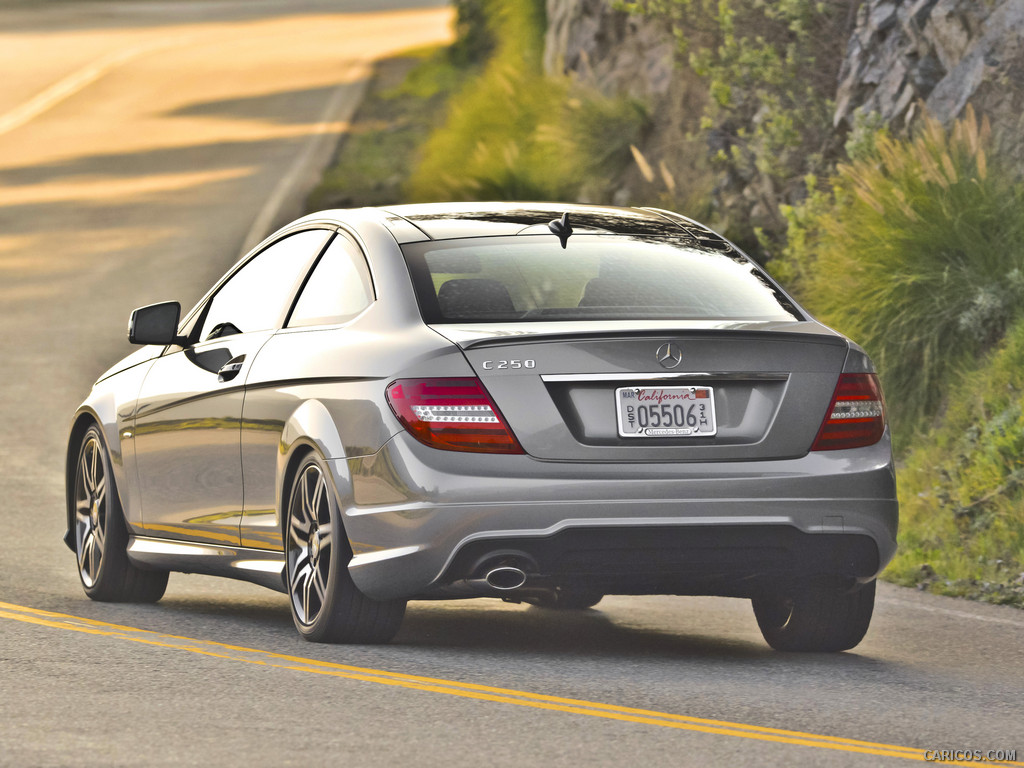 Mercedes-Benz C250 Coupe (2013)  - Rear