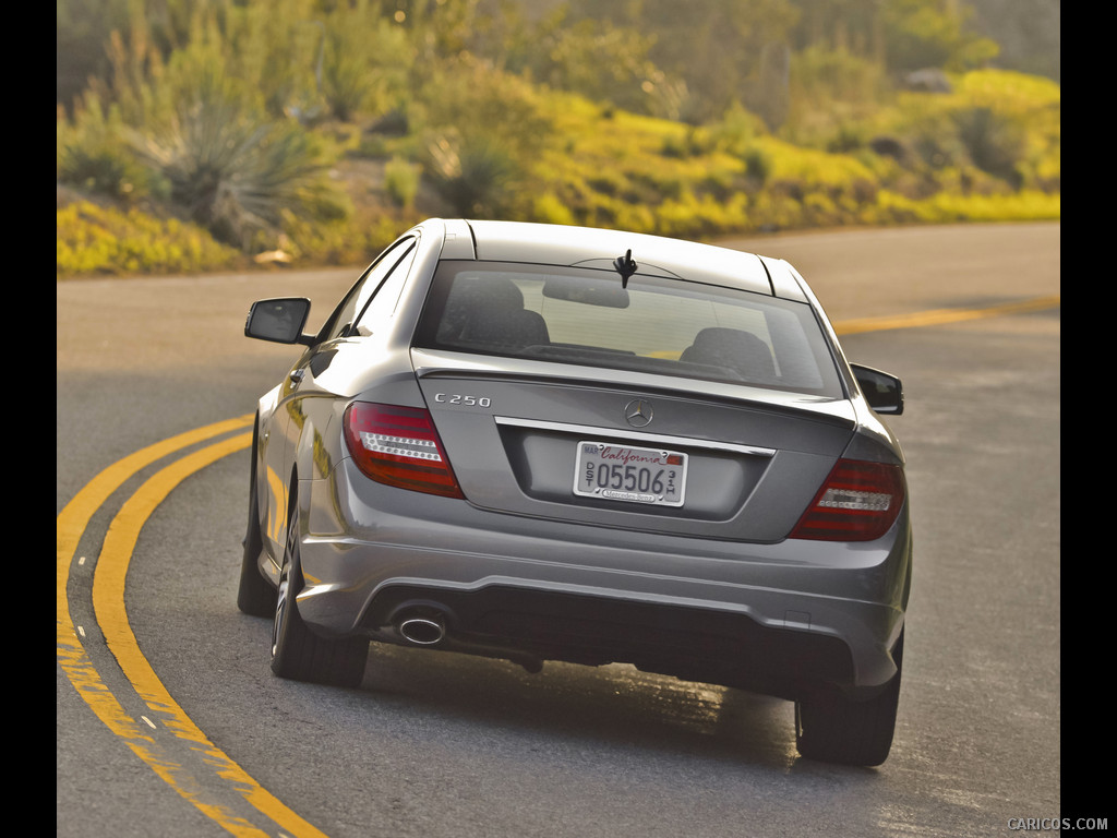 Mercedes-Benz C250 Coupe (2013)  - Rear