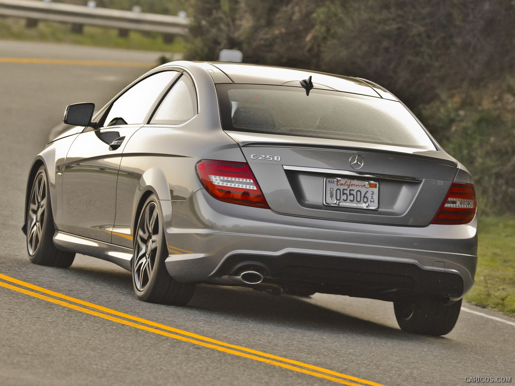 Mercedes-Benz C250 Coupe (2013)  - Rear