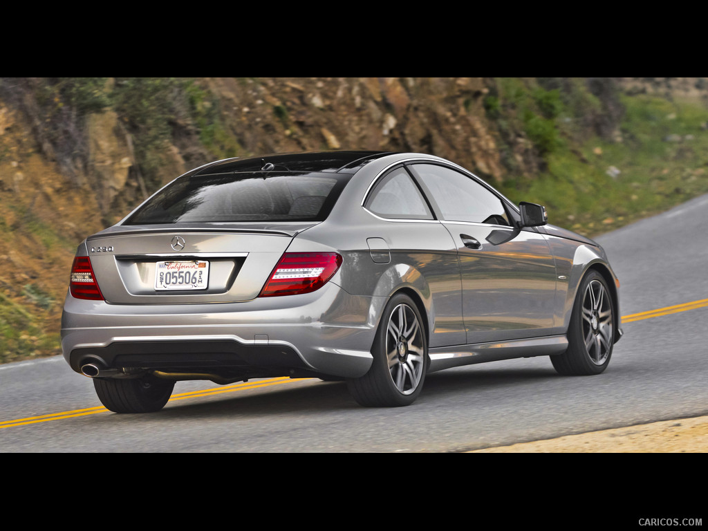 Mercedes-Benz C250 Coupe (2013)  - Rear