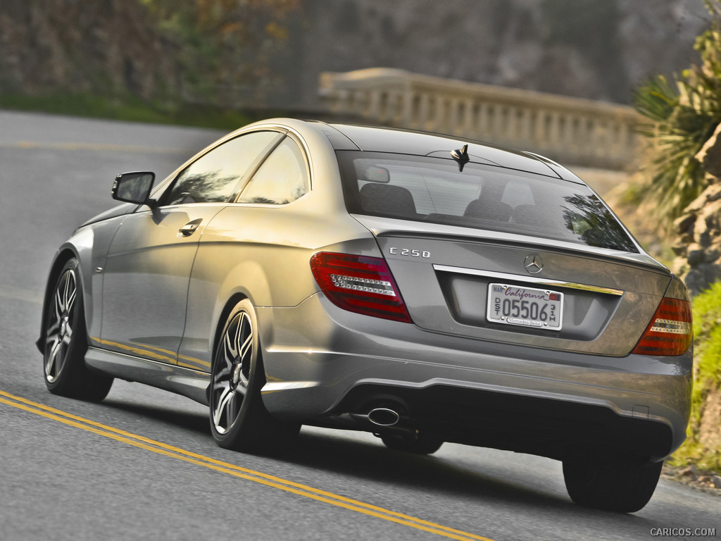 Mercedes-Benz C250 Coupe (2013)  - Rear