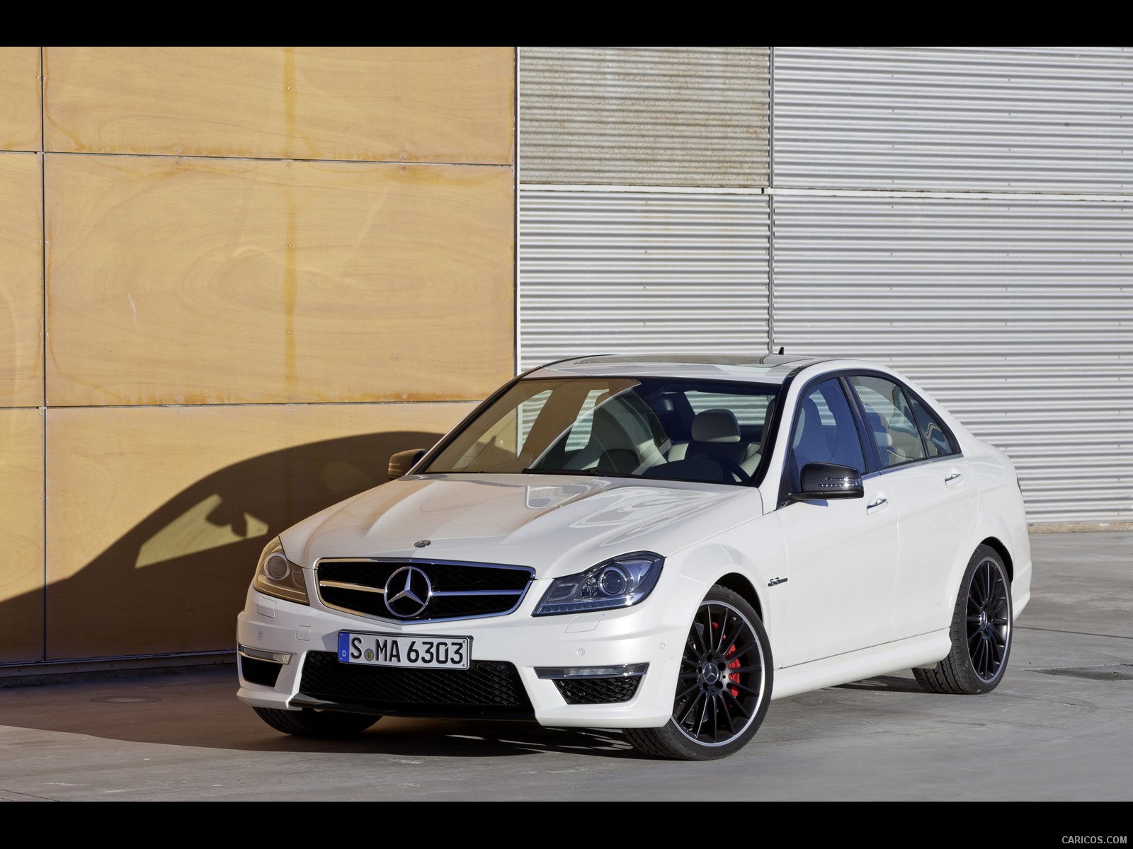 Mercedes-Benz C63 AMG (2012)  - Front Angle , #11 of 22