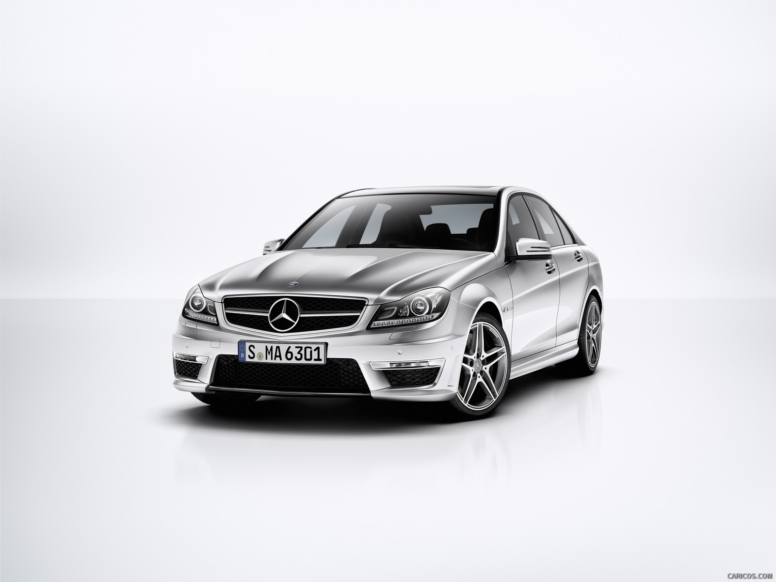 Mercedes-Benz C63 AMG (2012)  - Front Angle , #20 of 22