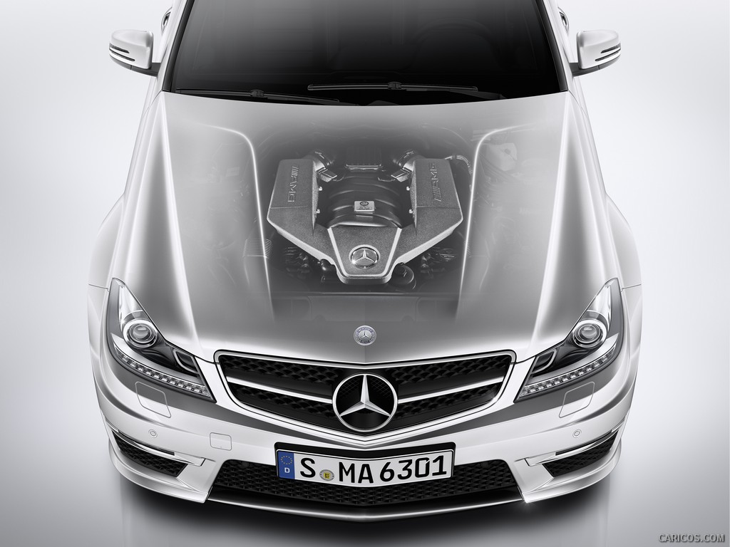 Mercedes-Benz C63 AMG (2012) Ghost - Engine