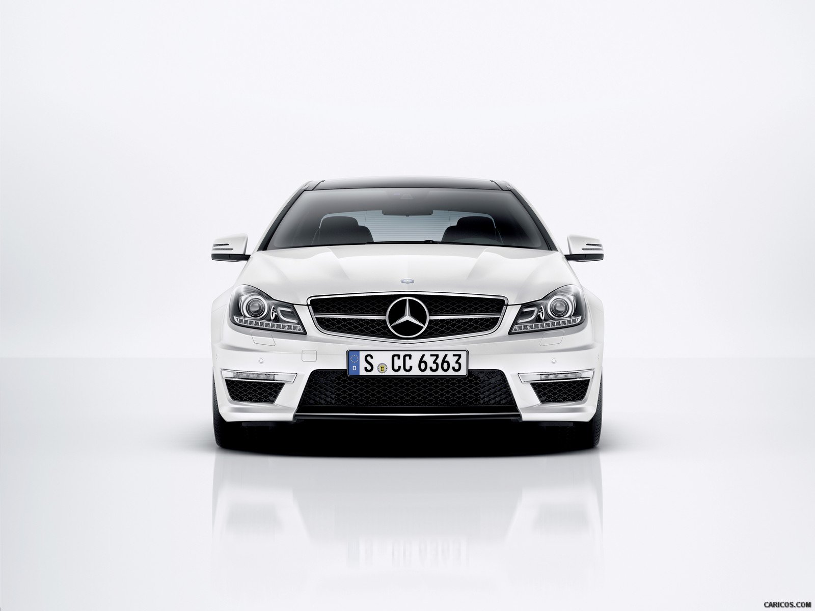 Mercedes-Benz C63 AMG Coupe (2012)  - Front, #61 of 64