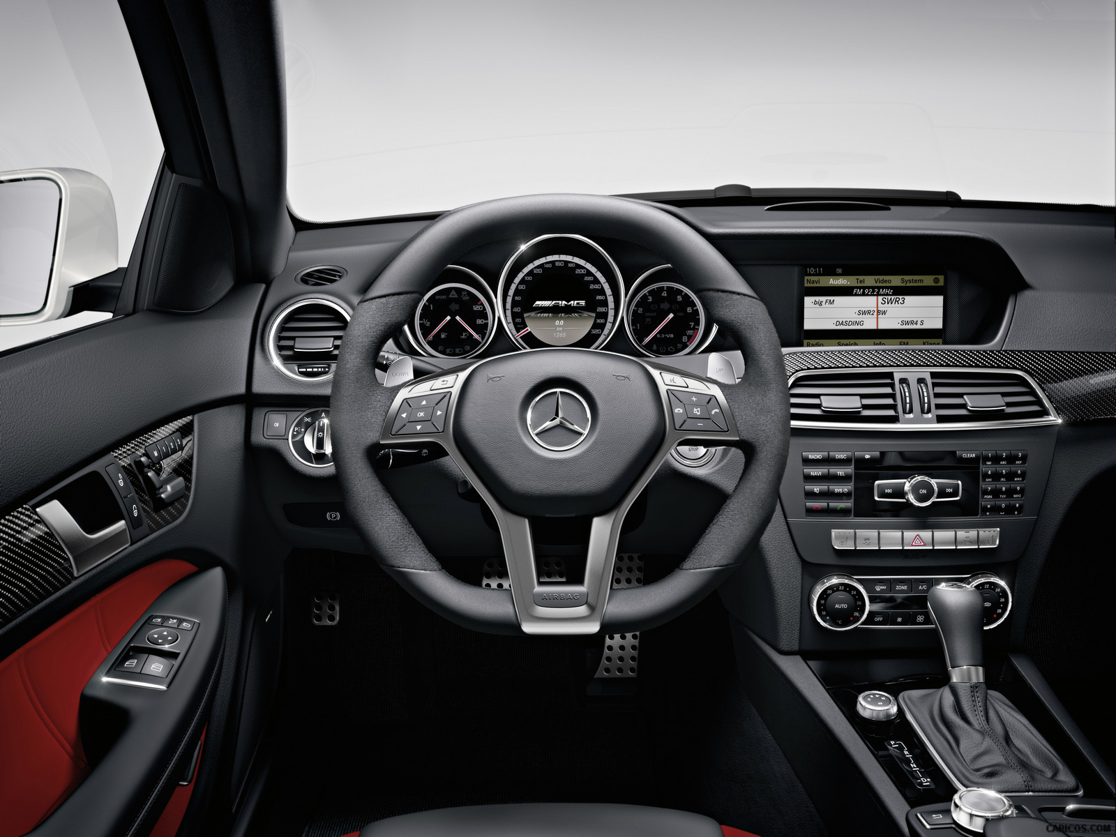 Mercedes-Benz C63 AMG Coupe (2012)  - Interior, #60 of 64