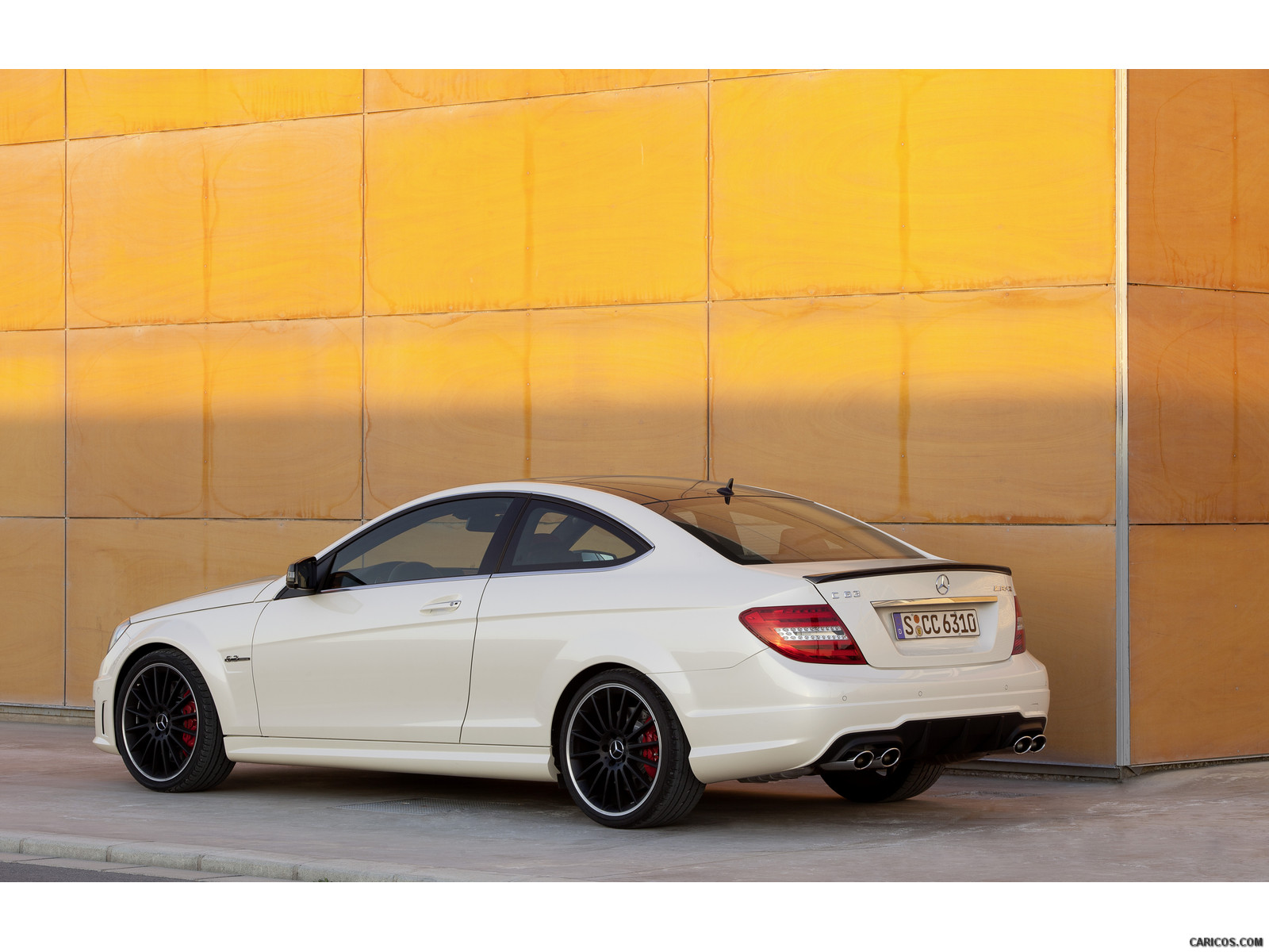 Mercedes-Benz C63 AMG Coupe (2012)  - Rear, #41 of 64