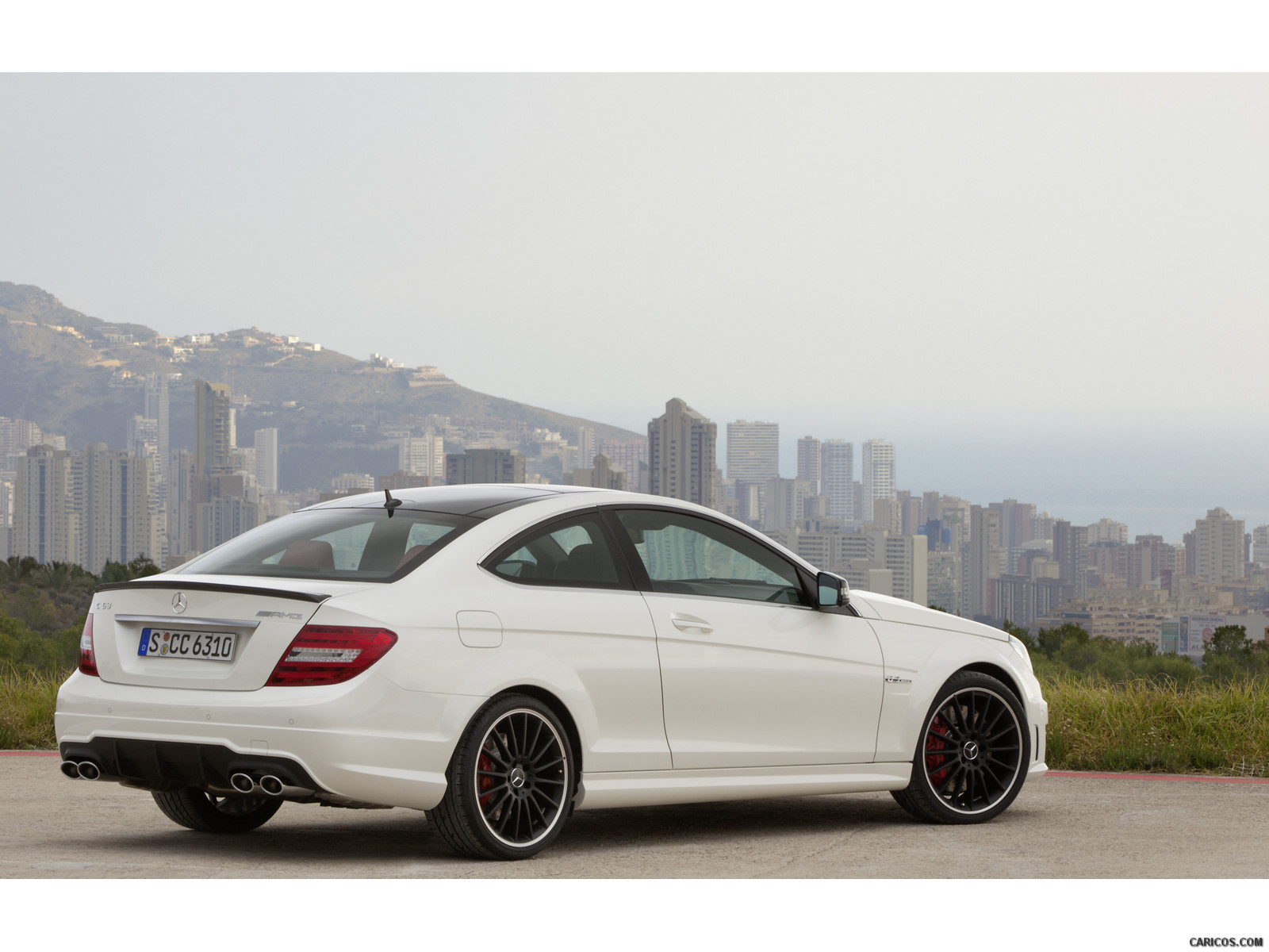 Mercedes-Benz C63 AMG Coupe (2012)  - Rear, #44 of 64