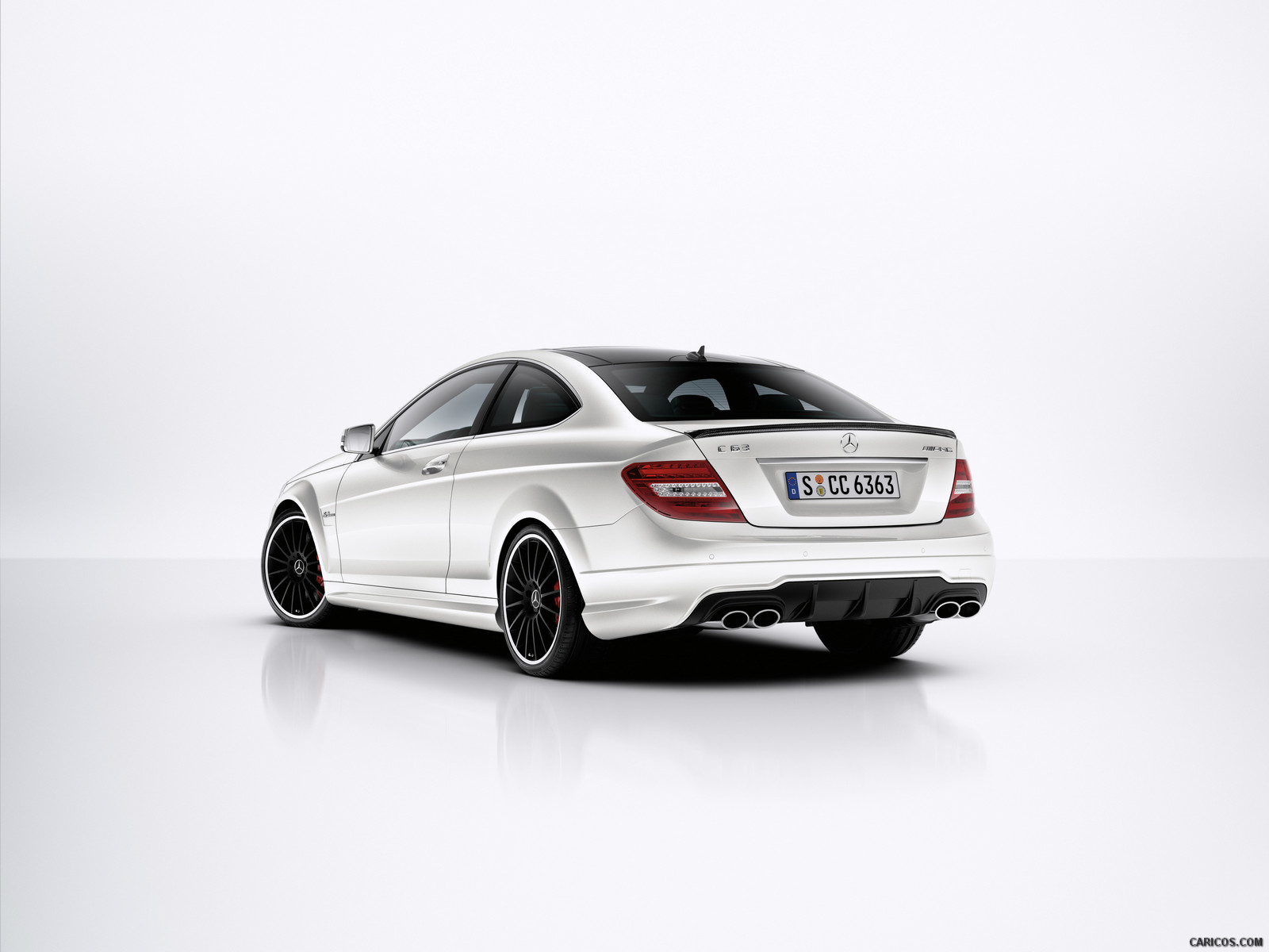 Mercedes-Benz C63 AMG Coupe (2012)  - Rear, #63 of 64