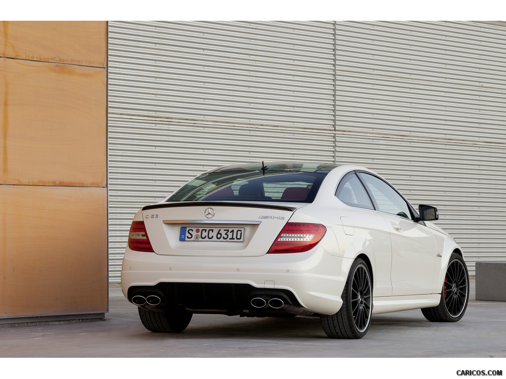 Mercedes-Benz C63 AMG Coupe (2012)  - Rear