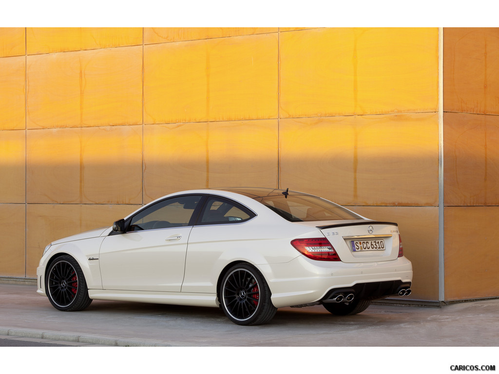 Mercedes-Benz C63 AMG Coupe (2012)  - Rear