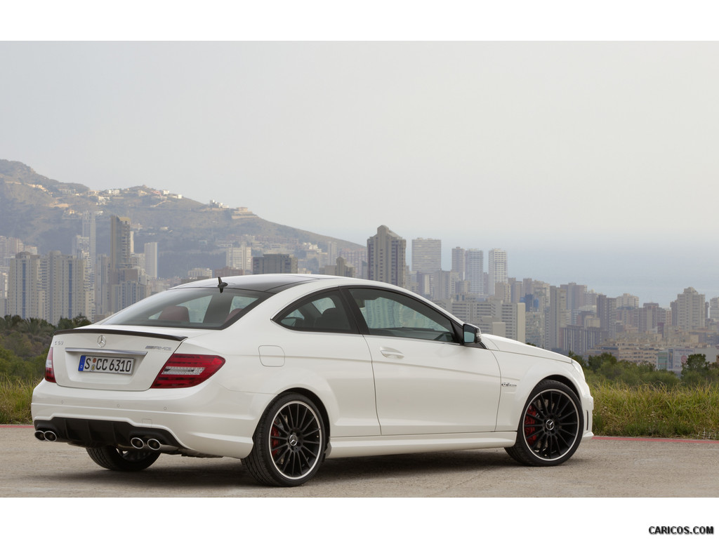 Mercedes-Benz C63 AMG Coupe (2012)  - Rear