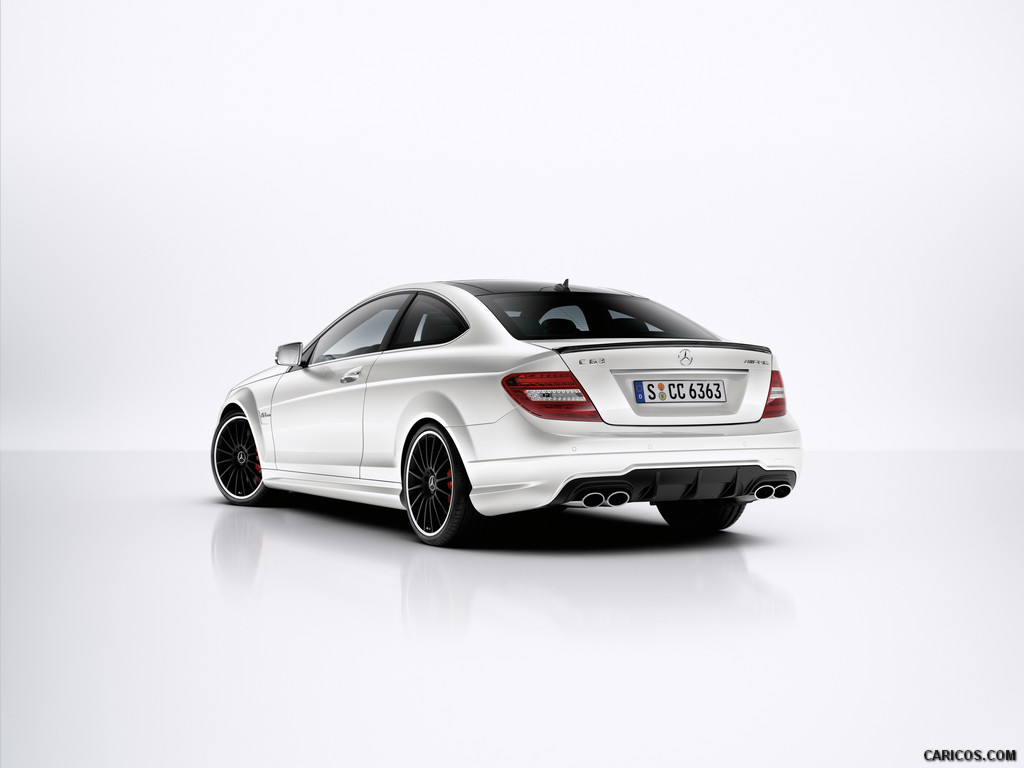 Mercedes-Benz C63 AMG Coupe (2012)  - Rear