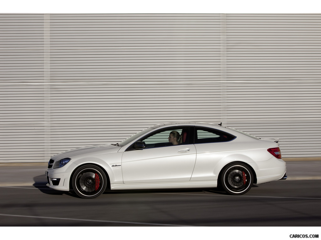 Mercedes-Benz C63 AMG Coupe (2012)  - Side