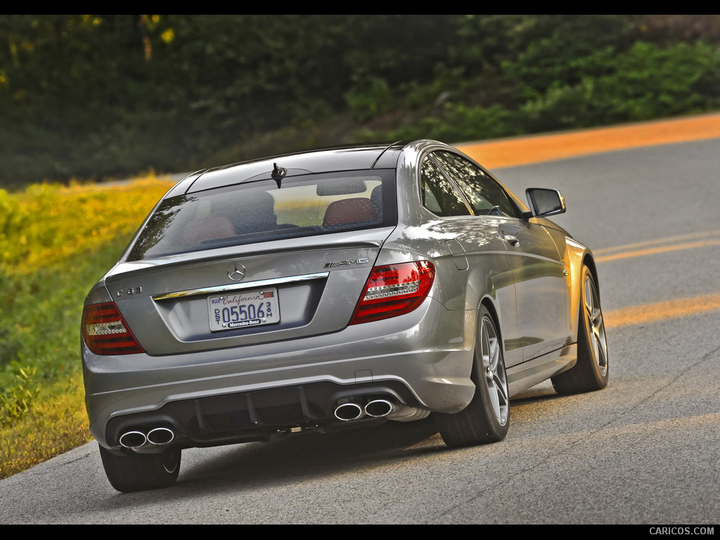 Mercedes-Benz C63 AMG Coupe (2012) with MCT transmission - 