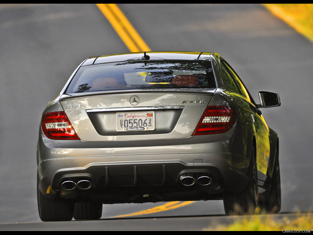 Mercedes-Benz C63 AMG Coupe (2012) with MCT transmission - 