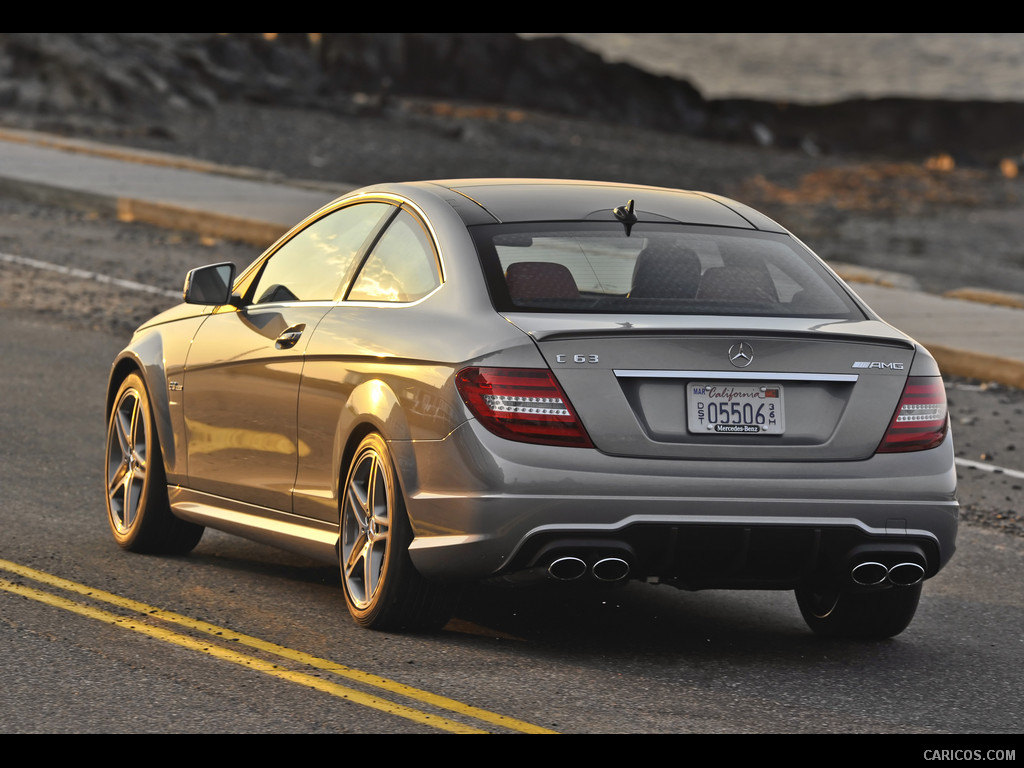 Mercedes-Benz C63 AMG Coupe (2012) with MCT transmission - 