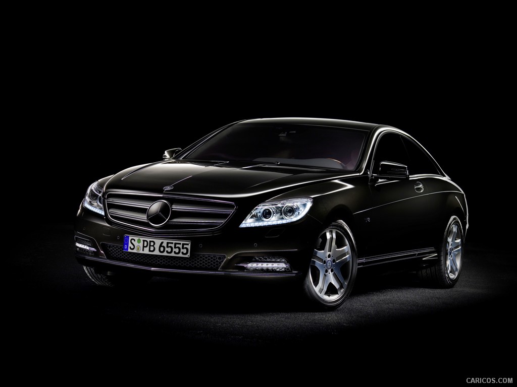 Mercedes Benz CL 600 (2011) - Front Black