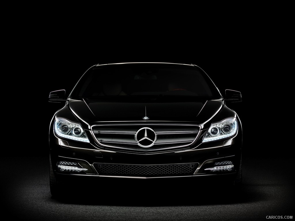 Mercedes Benz CL 600 (2011) - Front Black