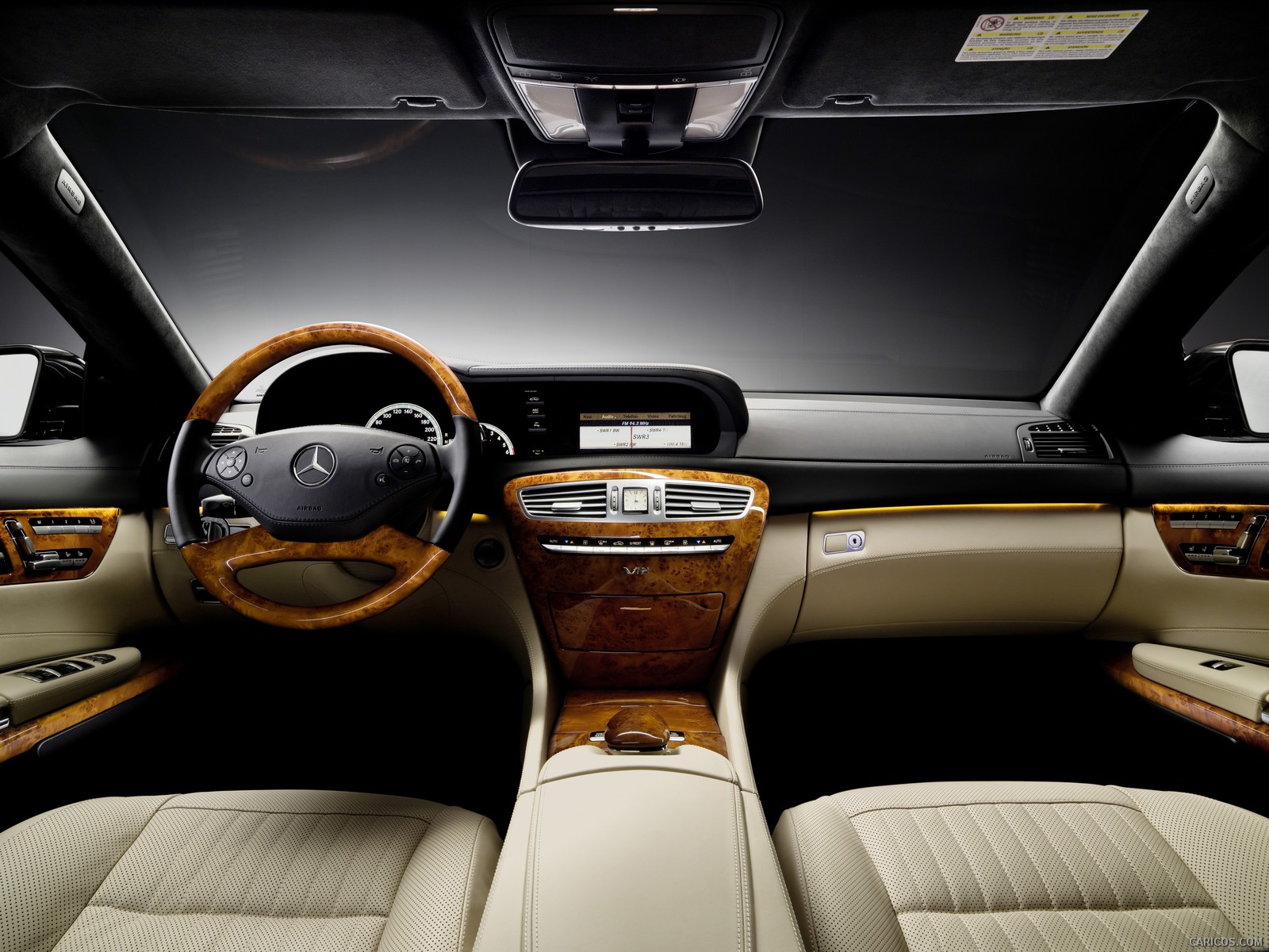 Mercedes Benz CL-Class (2011)  - Interior, #19 of 34