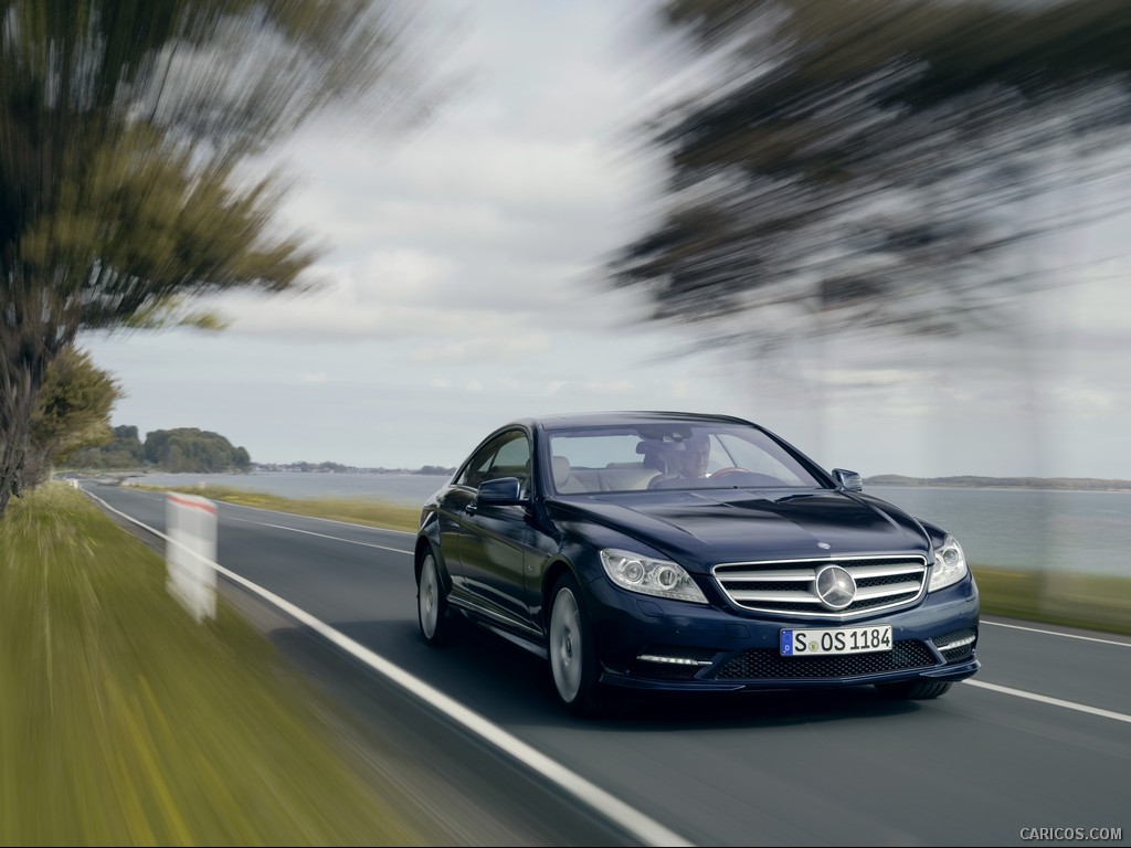 Mercedes Benz CL-Class (2011)  - Front Right Quarter 