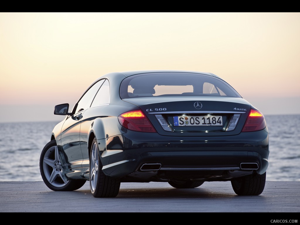 Mercedes Benz CL-Class (2011)  - Rear Angle 