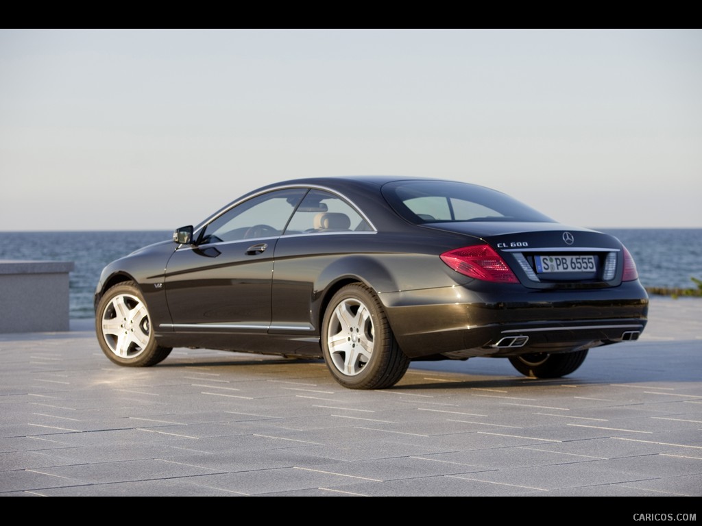 Mercedes Benz CL-Class (2011)  - Rear Left Quarter 