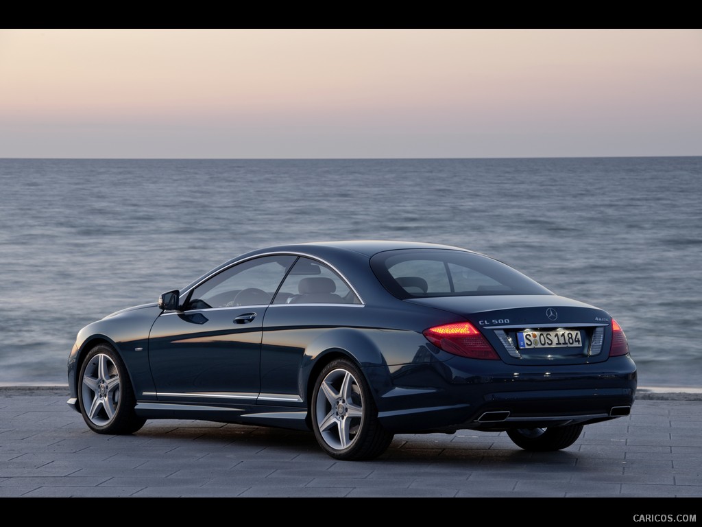 Mercedes Benz CL-Class (2011)  - Rear Left Quarter 