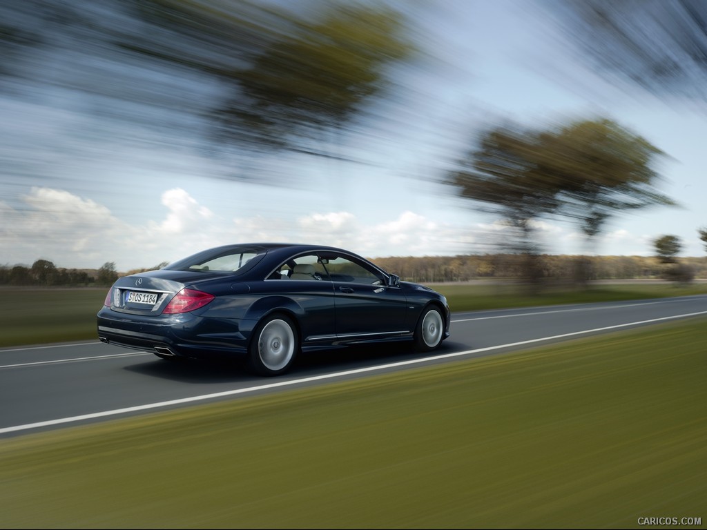 Mercedes Benz CL-Class (2011)  - Rear Right Quarter 