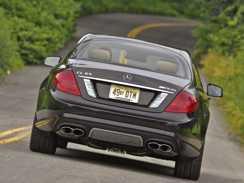 Mercedes-Benz CL65 AMG (2011)  - Rear 