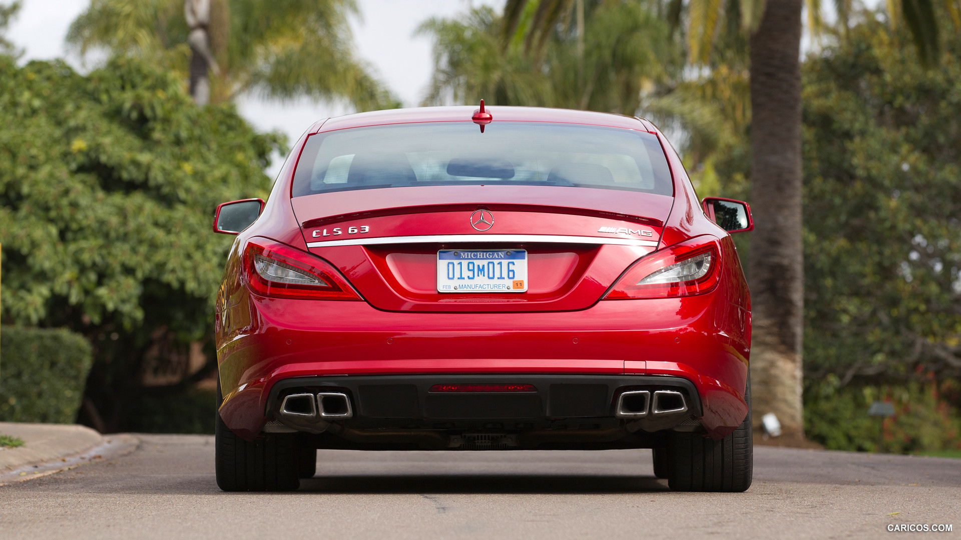 Mercedes-Benz CLS 63 AMG (2012)  - Rear Angle , #12 of 85