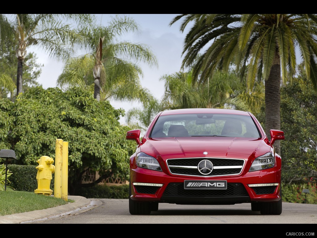 Mercedes-Benz CLS 63 AMG (2012)  - Front Angle 