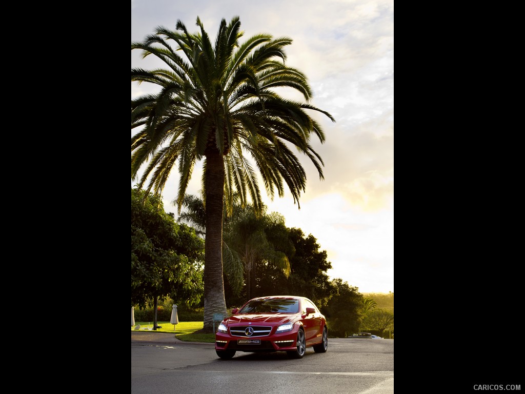 Mercedes-Benz CLS 63 AMG (2012)  - Front Angle 