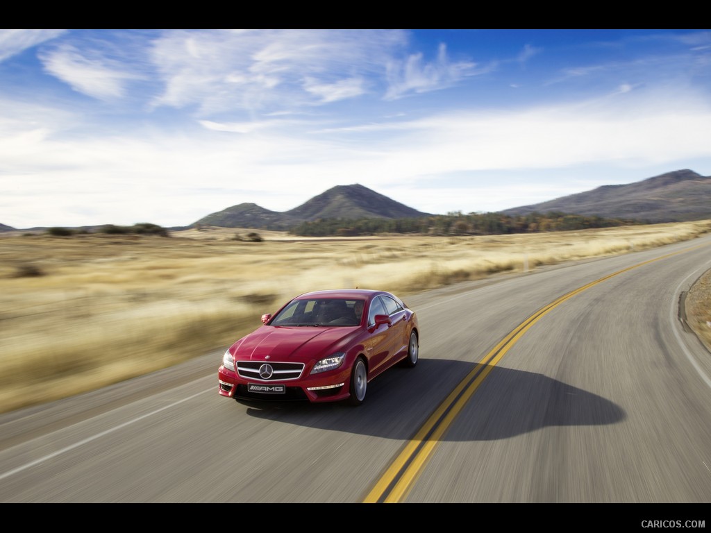 Mercedes-Benz CLS 63 AMG (2012)  - Front Angle 