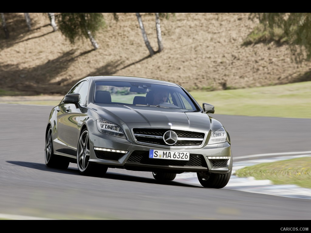 Mercedes-Benz CLS 63 AMG (2012)  - Front Angle 