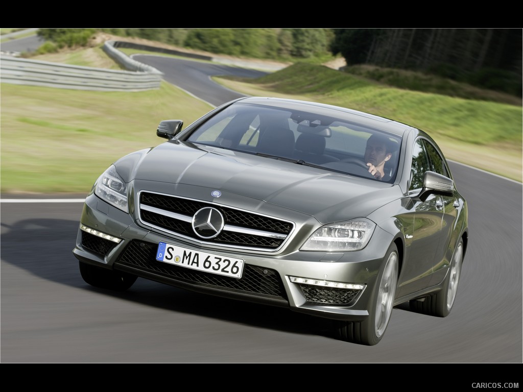 Mercedes-Benz CLS 63 AMG (2012)  - Front Angle 