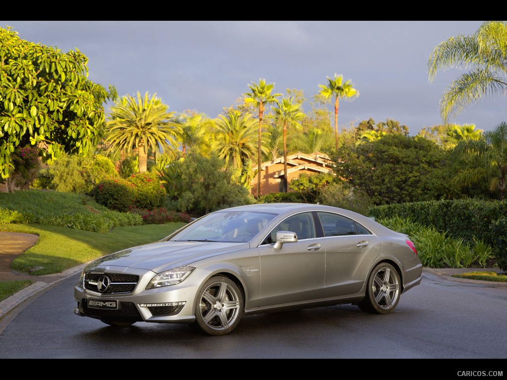 Mercedes-Benz CLS 63 AMG (2012)  - Front Left Quarter 