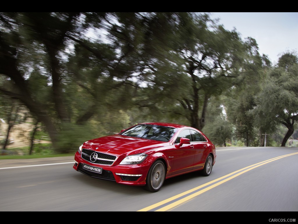 Mercedes-Benz CLS 63 AMG (2012)  - Front Left Quarter 