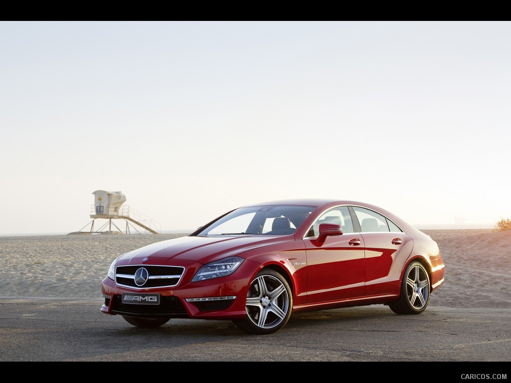 Mercedes-Benz CLS 63 AMG (2012)  - Front Left Quarter 