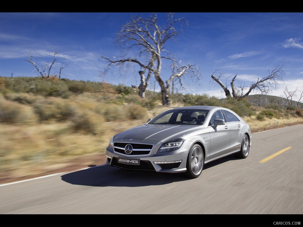 Mercedes-Benz CLS 63 AMG (2012)  - Front Left Quarter 