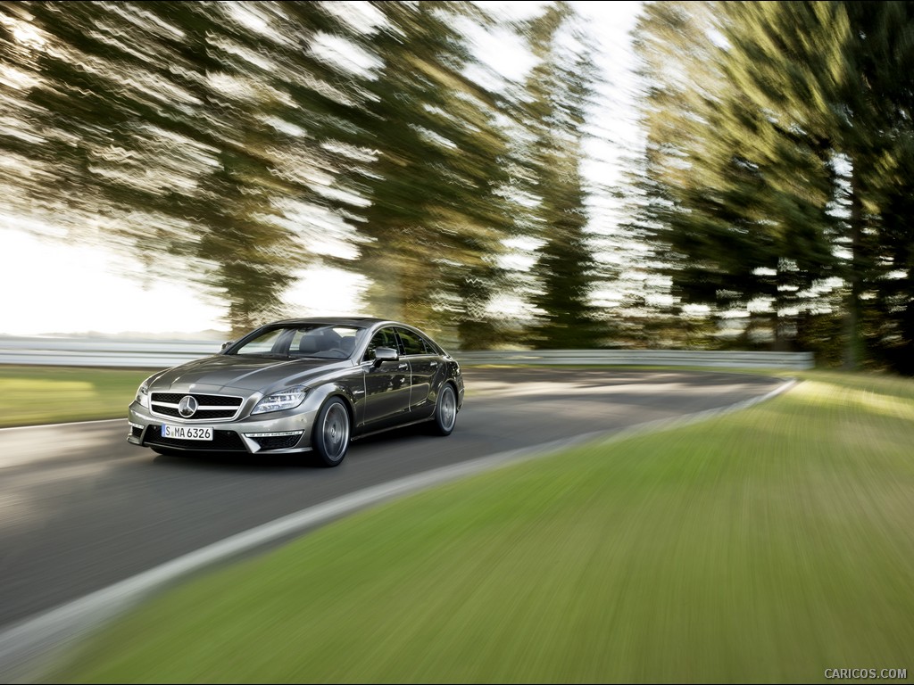 Mercedes-Benz CLS 63 AMG (2012)  - Front Left Quarter 