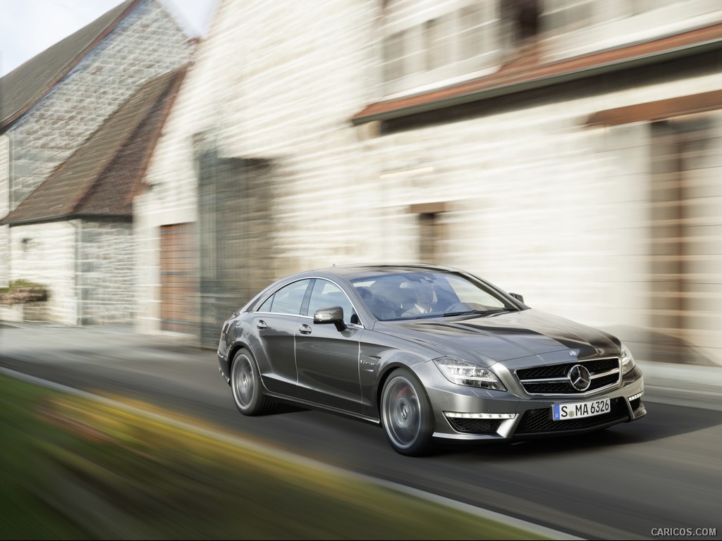 Mercedes-Benz CLS 63 AMG (2012)  - Front Right Quarter 