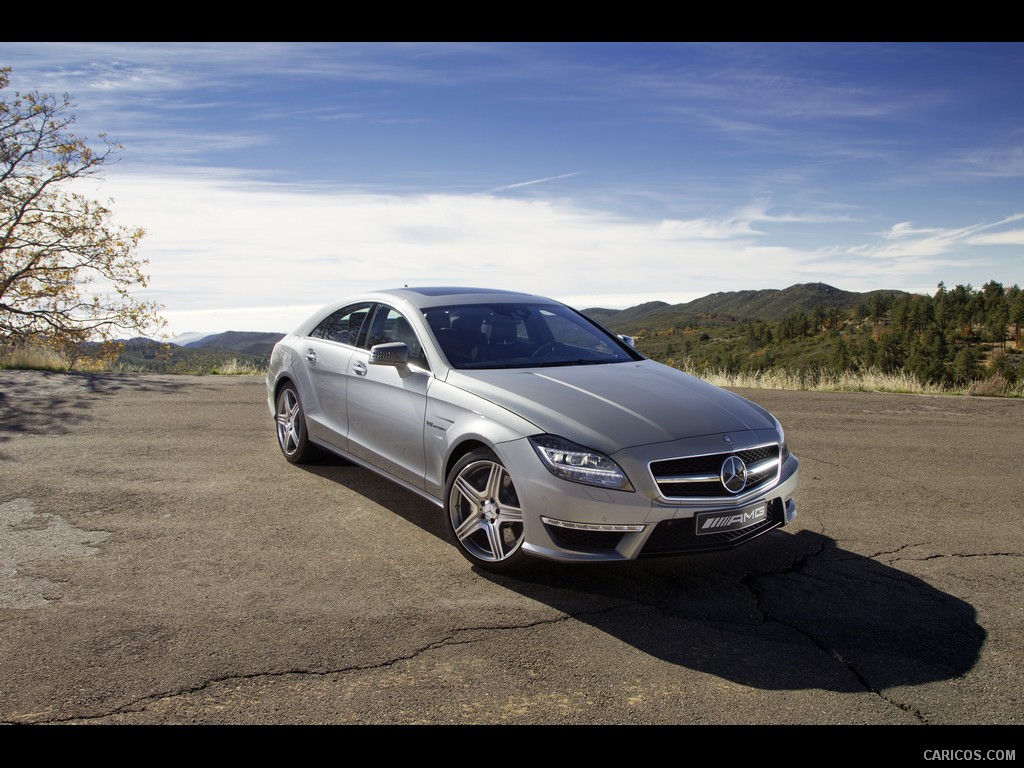 Mercedes-Benz CLS 63 AMG (2012)  - Front Right Quarter 